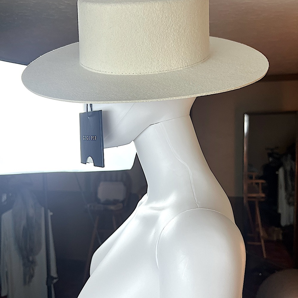 Gigi Pip Boater Hat